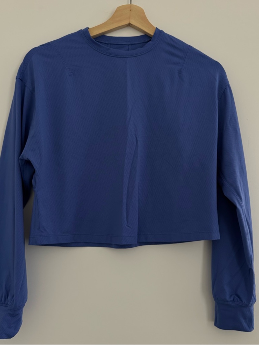 Lululemon Long-Sleeve Cropped Top